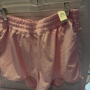Offline Pink Athletic Shorts Sz L.  NWT. Box35
